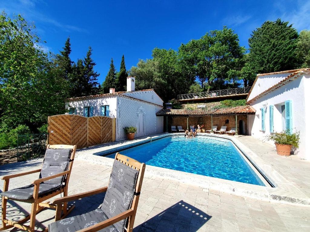 Apartment Picasso In Large Park With Heated Pool Chateauneuf-Grasse Eksteriør bilde