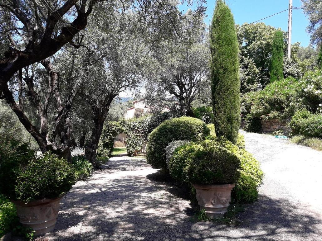 Apartment Picasso In Large Park With Heated Pool Chateauneuf-Grasse Eksteriør bilde