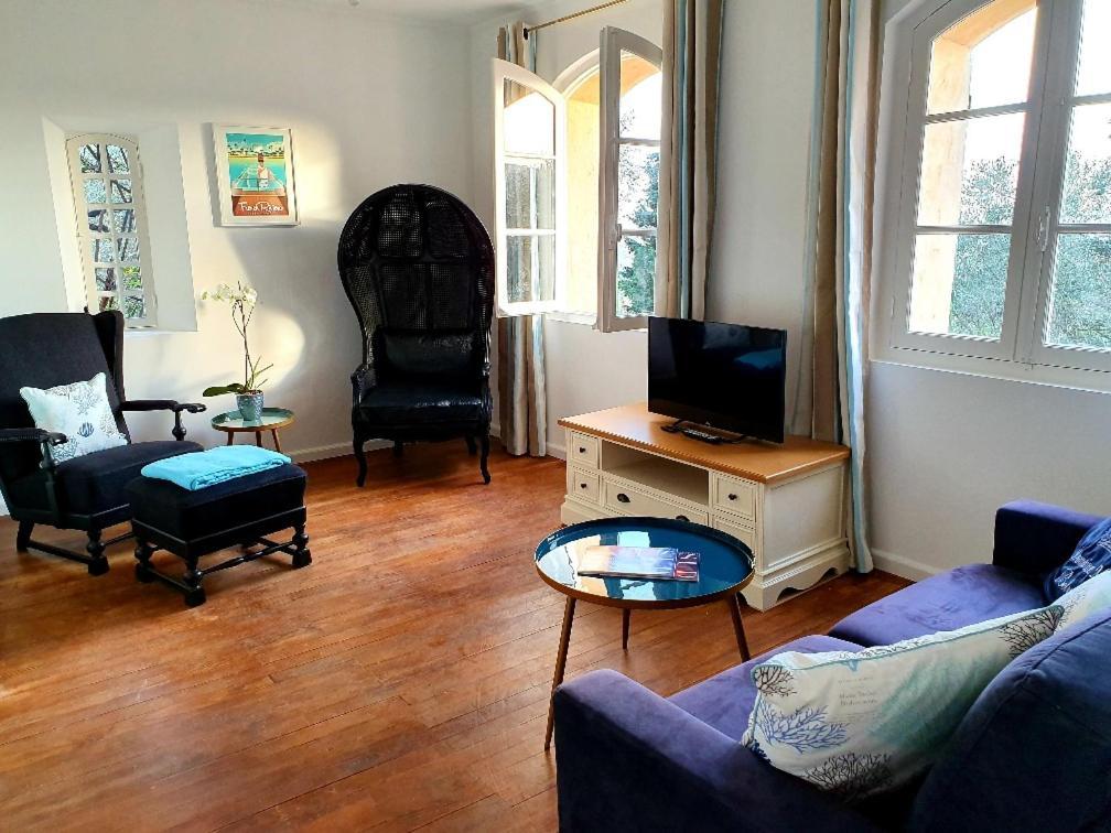 Apartment Picasso In Large Park With Heated Pool Chateauneuf-Grasse Eksteriør bilde