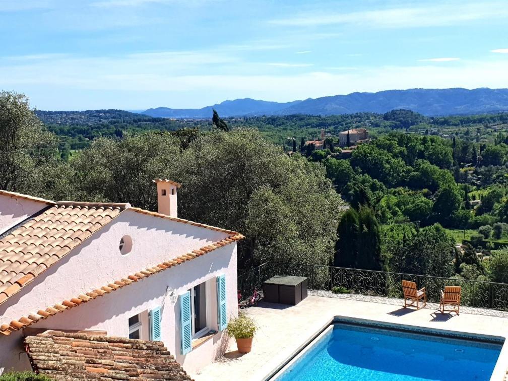 Apartment Picasso In Large Park With Heated Pool Chateauneuf-Grasse Eksteriør bilde