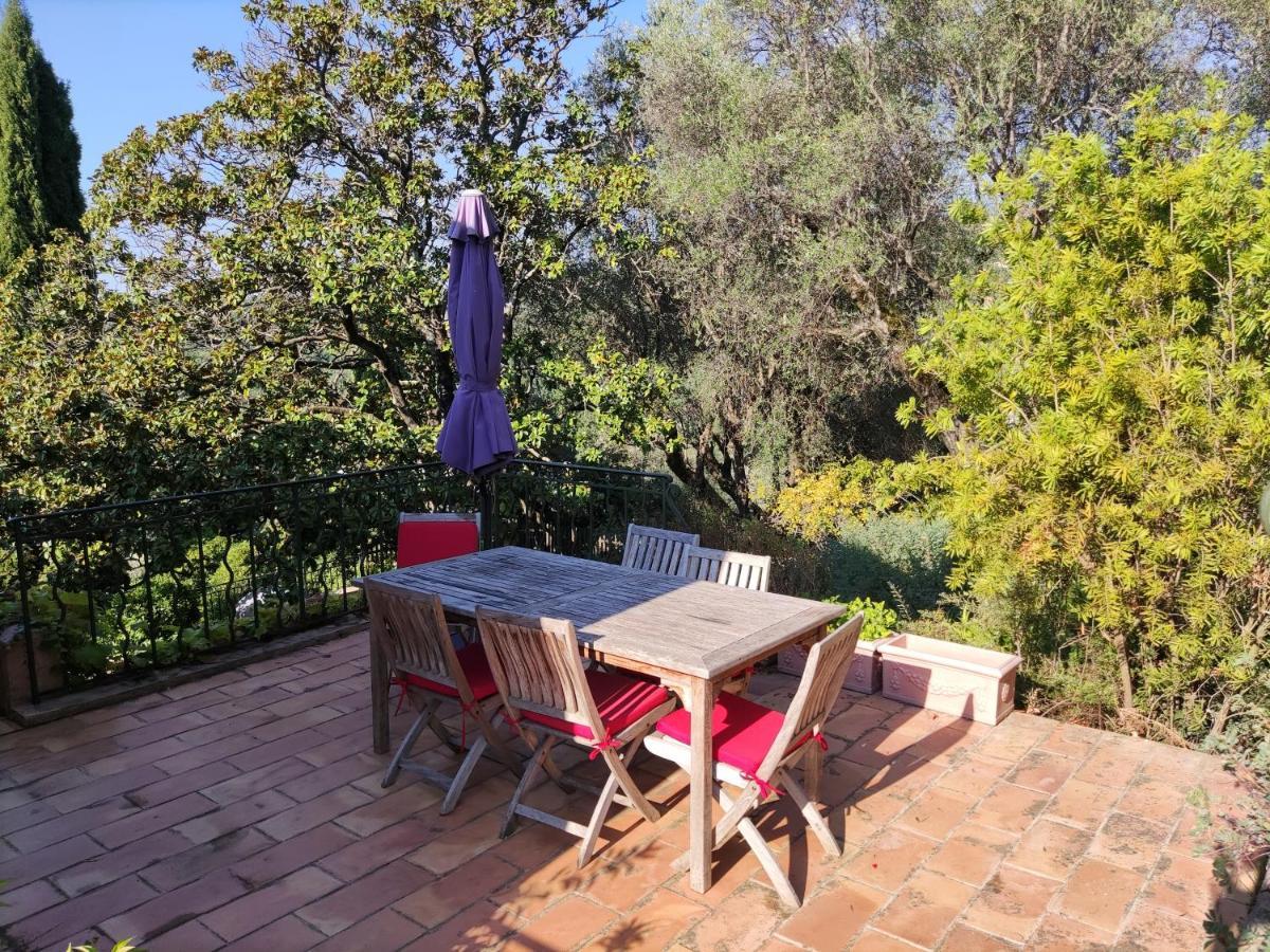 Apartment Picasso In Large Park With Heated Pool Chateauneuf-Grasse Eksteriør bilde
